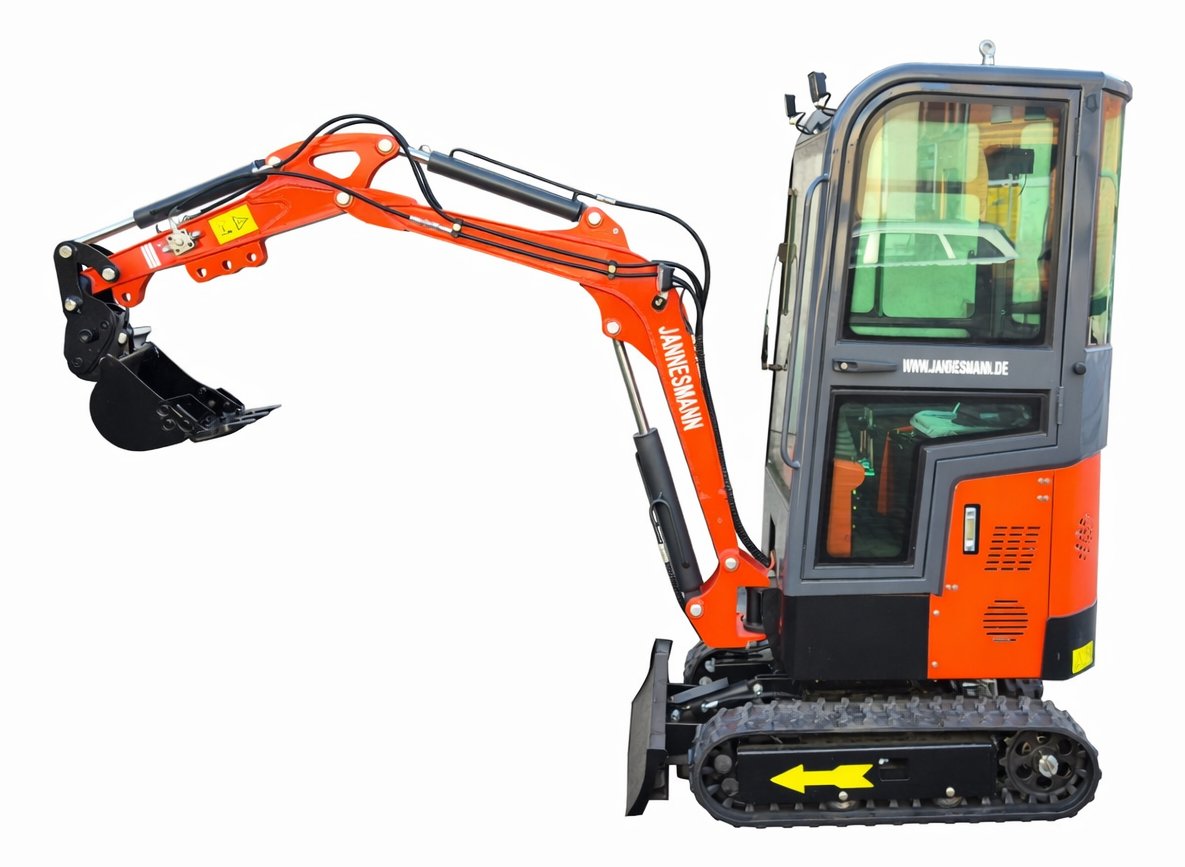 QW10 – 1,0 Tonnen Minibagger